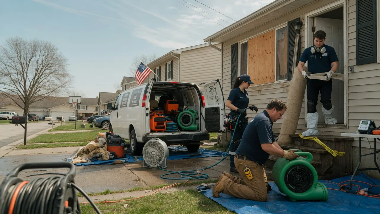 Water Damage Restoration in California City, CA near me
